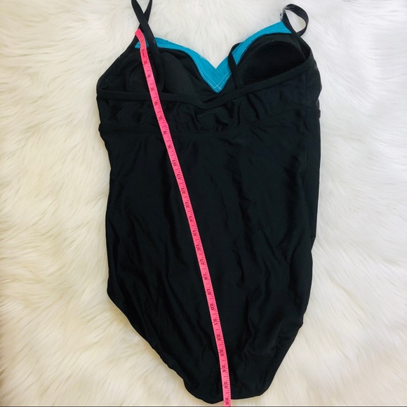 Merona black one piece swim suit - Picture 8 of 8